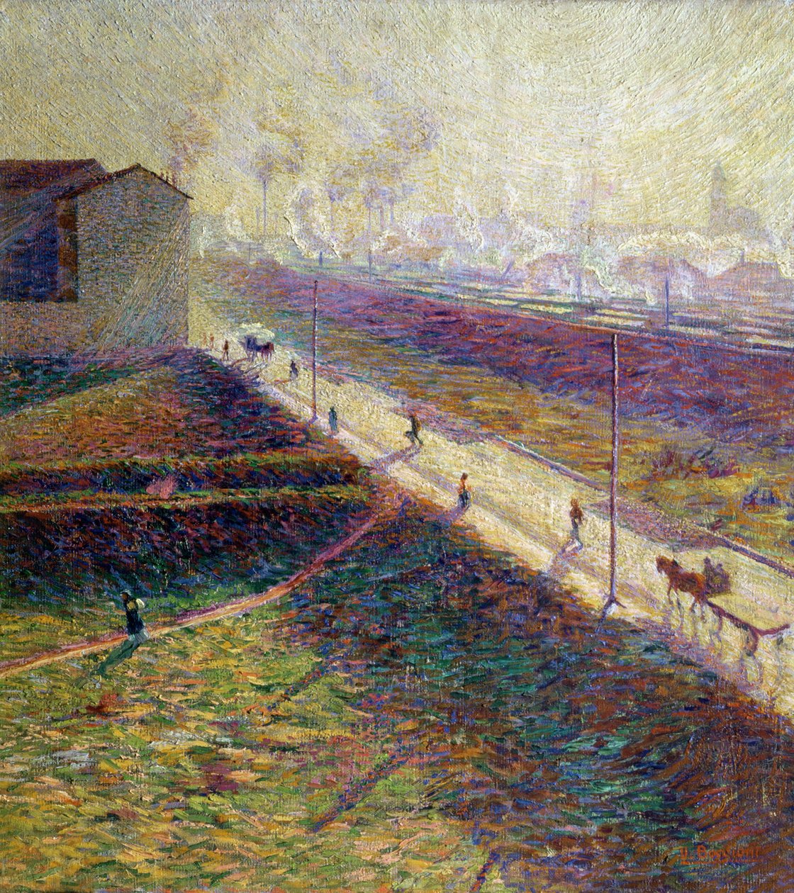 Le matin, 1909 - Umberto Boccioni