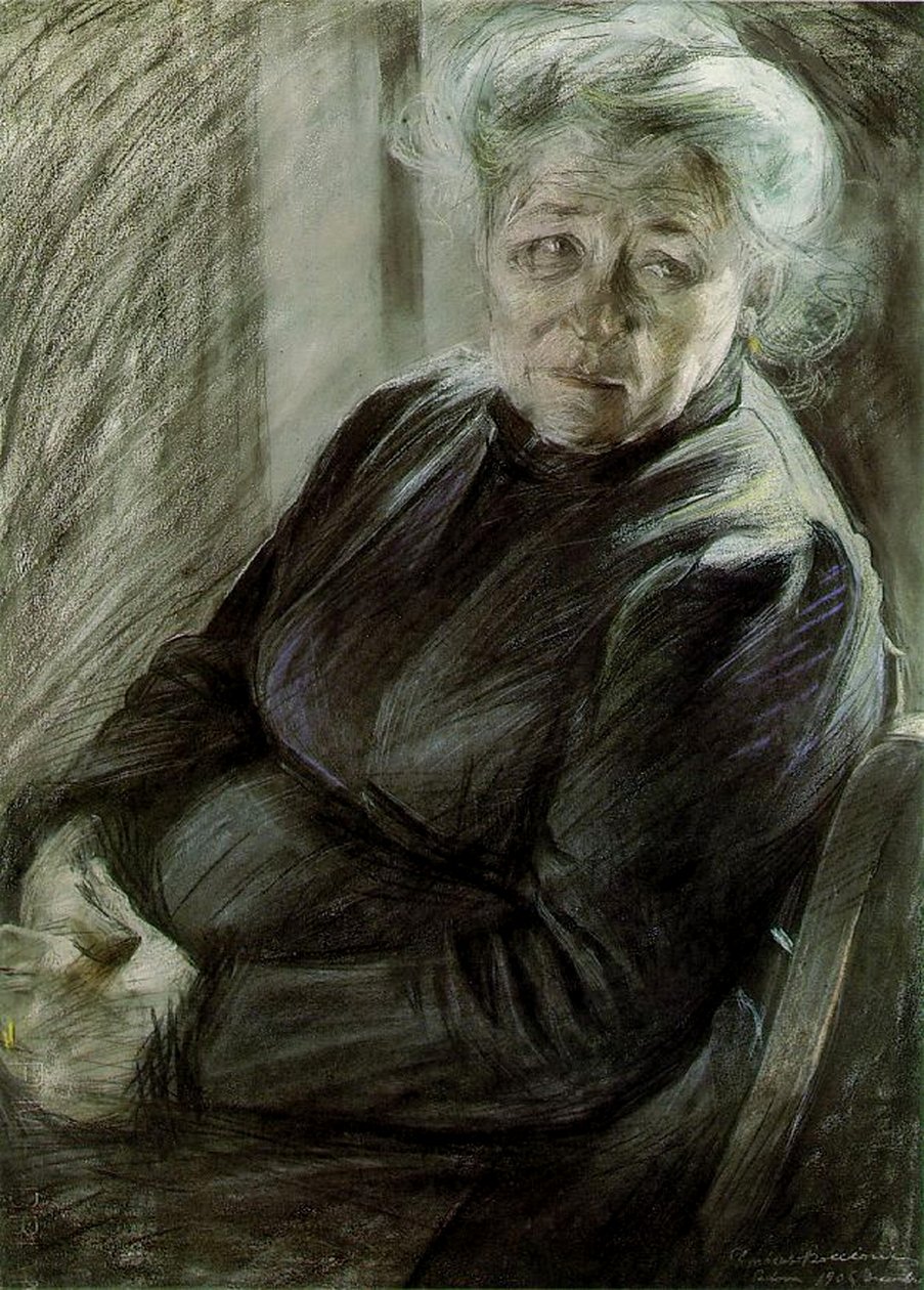La Mère, 1906 - Umberto Boccioni