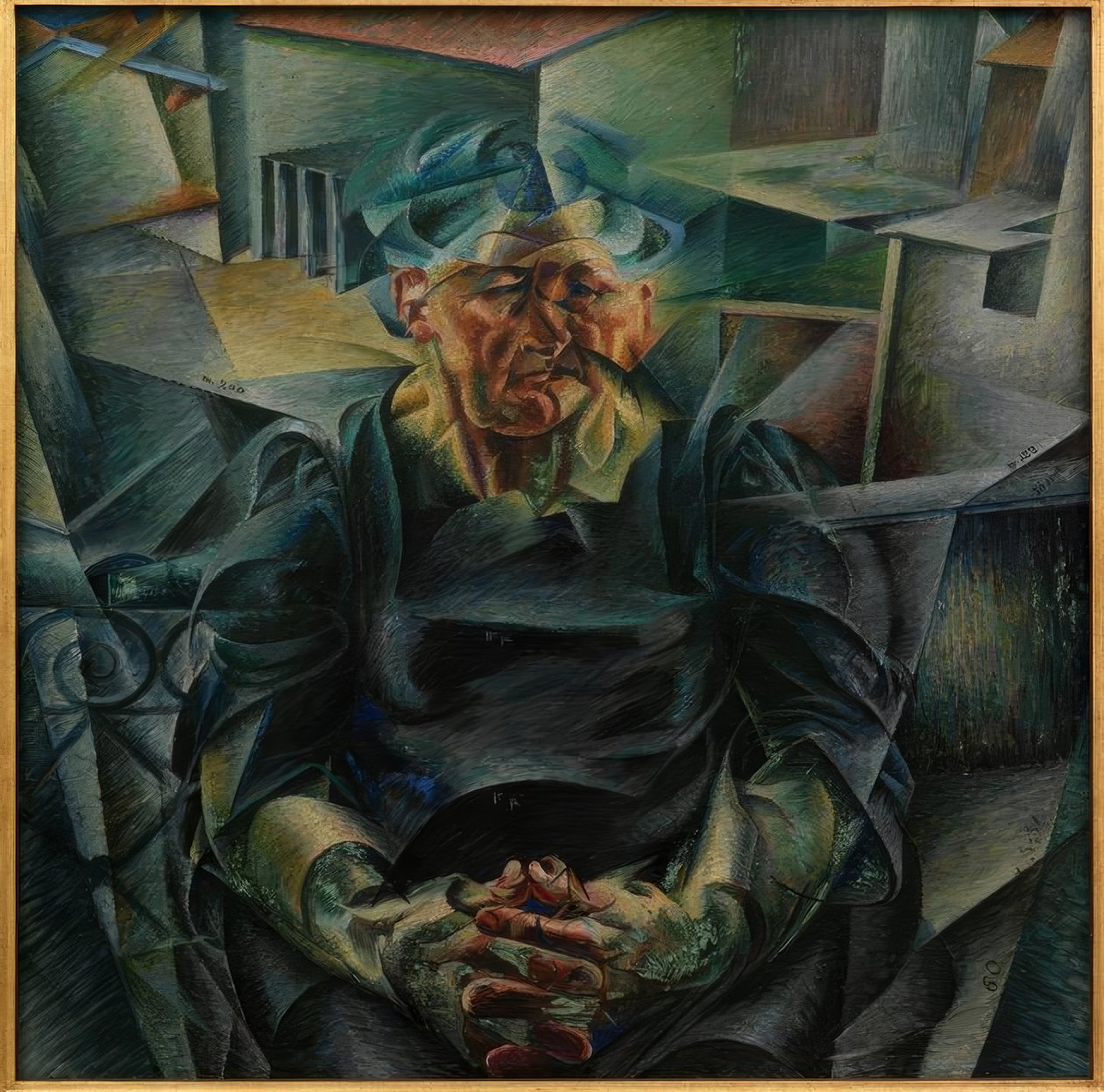 Construction horizontale - Umberto Boccioni