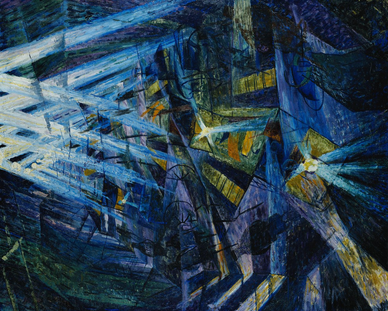 Le Forze di una Strada, 1911 - Umberto Boccioni