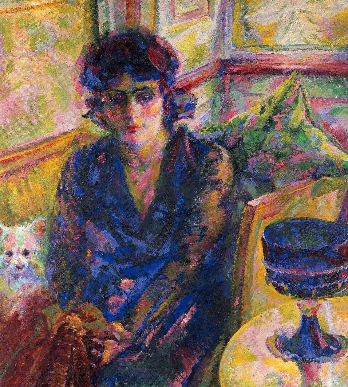 Portrait de Mme Cragnolini Fanna - Umberto Boccioni