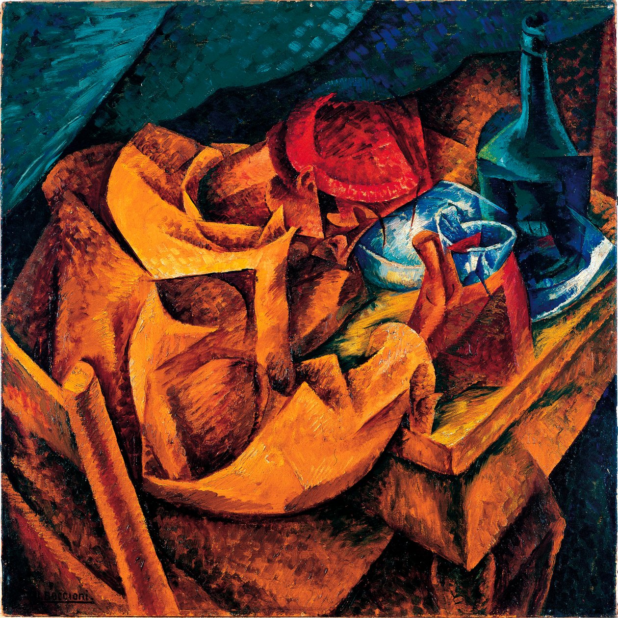 Le Buveur - Umberto Boccioni