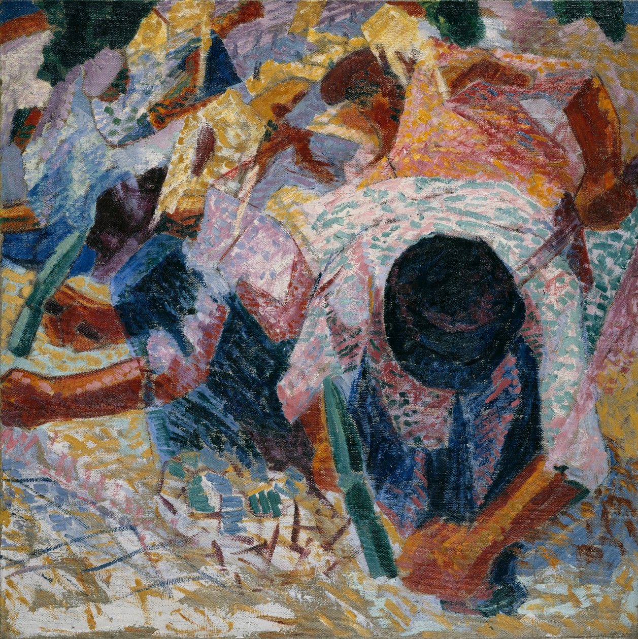 Les paveurs de rue - Umberto Boccioni