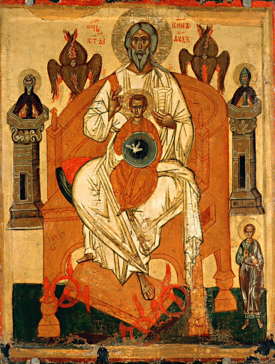 La Trinité avec les saints élus - Unbekannt Unbekannt
