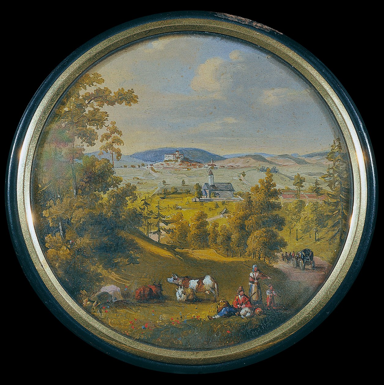 Vue de Weitra dans la forêt de Waldviertel - Unbekannt Unbekannt