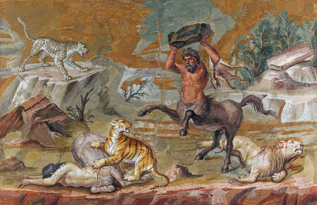 Mosaïque de centaure - Unbekannt Unbekannt