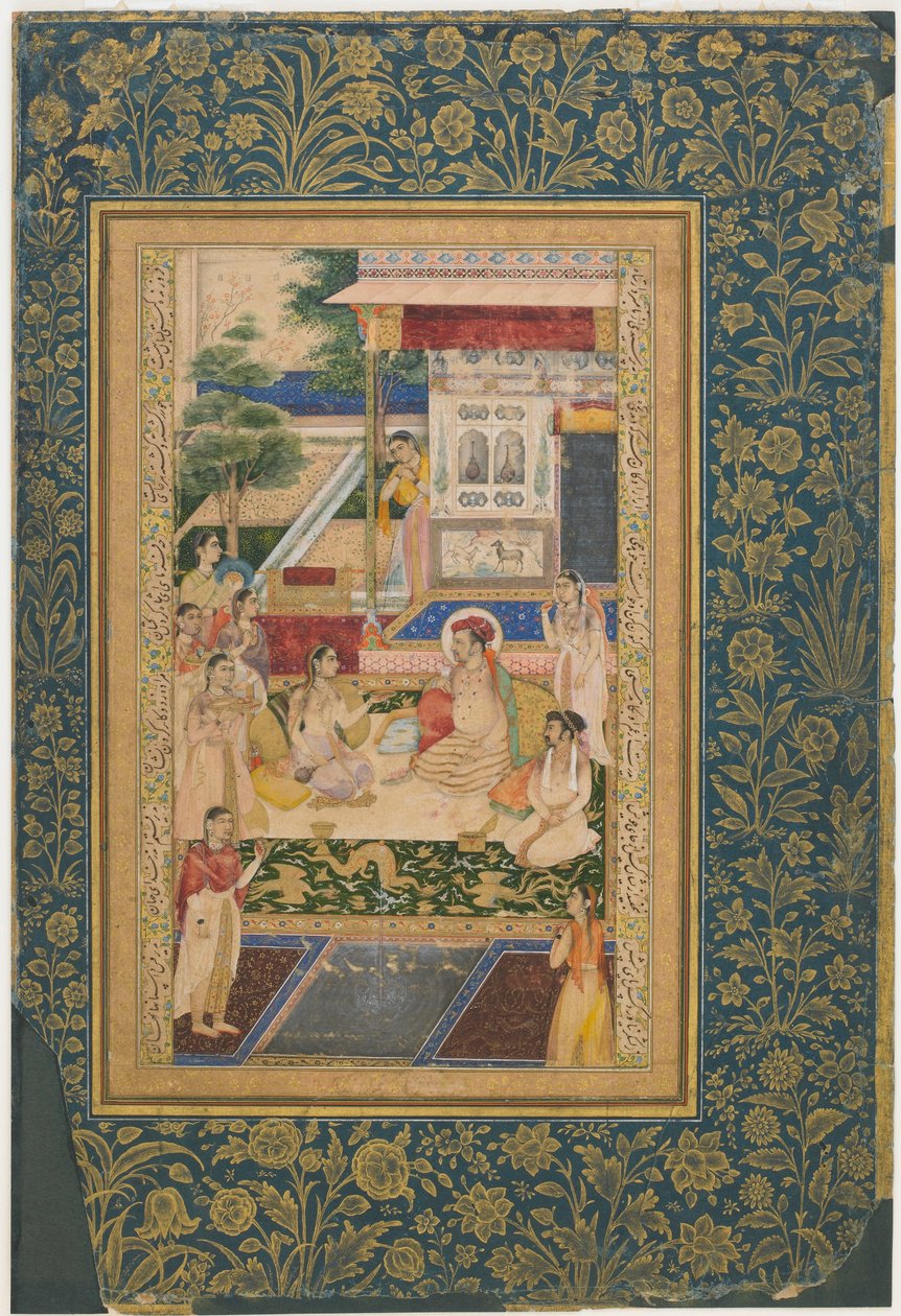 Jahangir et le prince Khurram avec Nur Jahan - Unbekannt Unbekannt