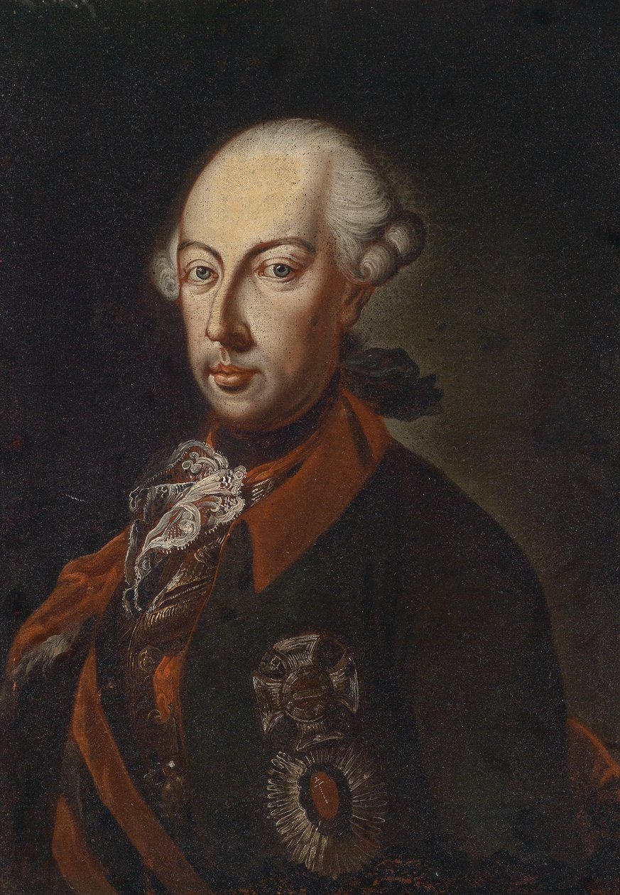 Empereur Joseph II en uniforme du régiment de chevaux-légers n°1 - Unbekannt Unbekannt