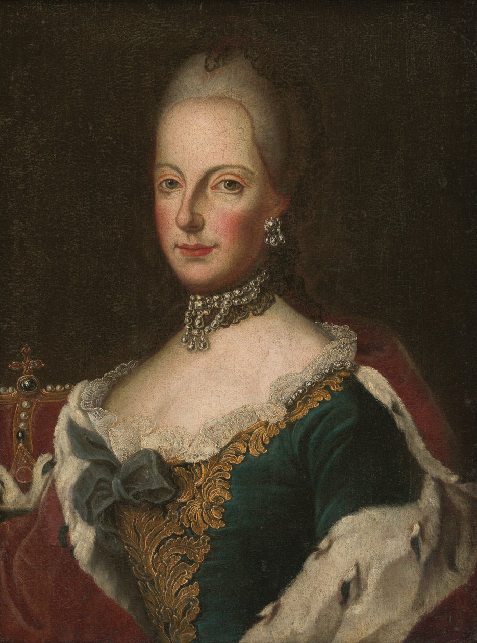Portrait de Marie-Thérèse - Unbekannt Unbekannt