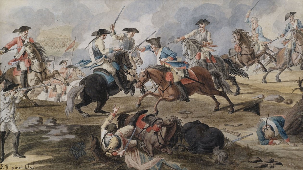 Bataille de cavaliers - Unbekannt Unbekannt