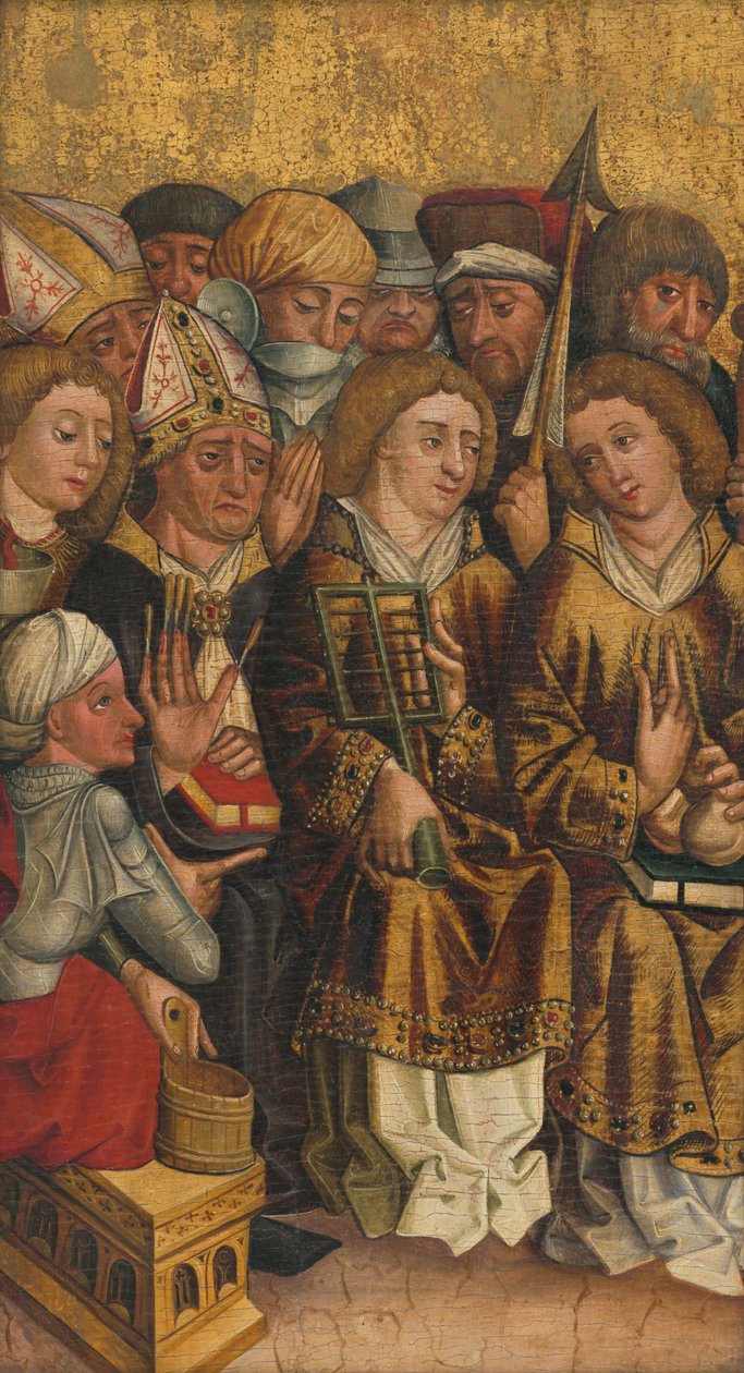 Saint Gilles parmi les saints - Unbekannt Unbekannt