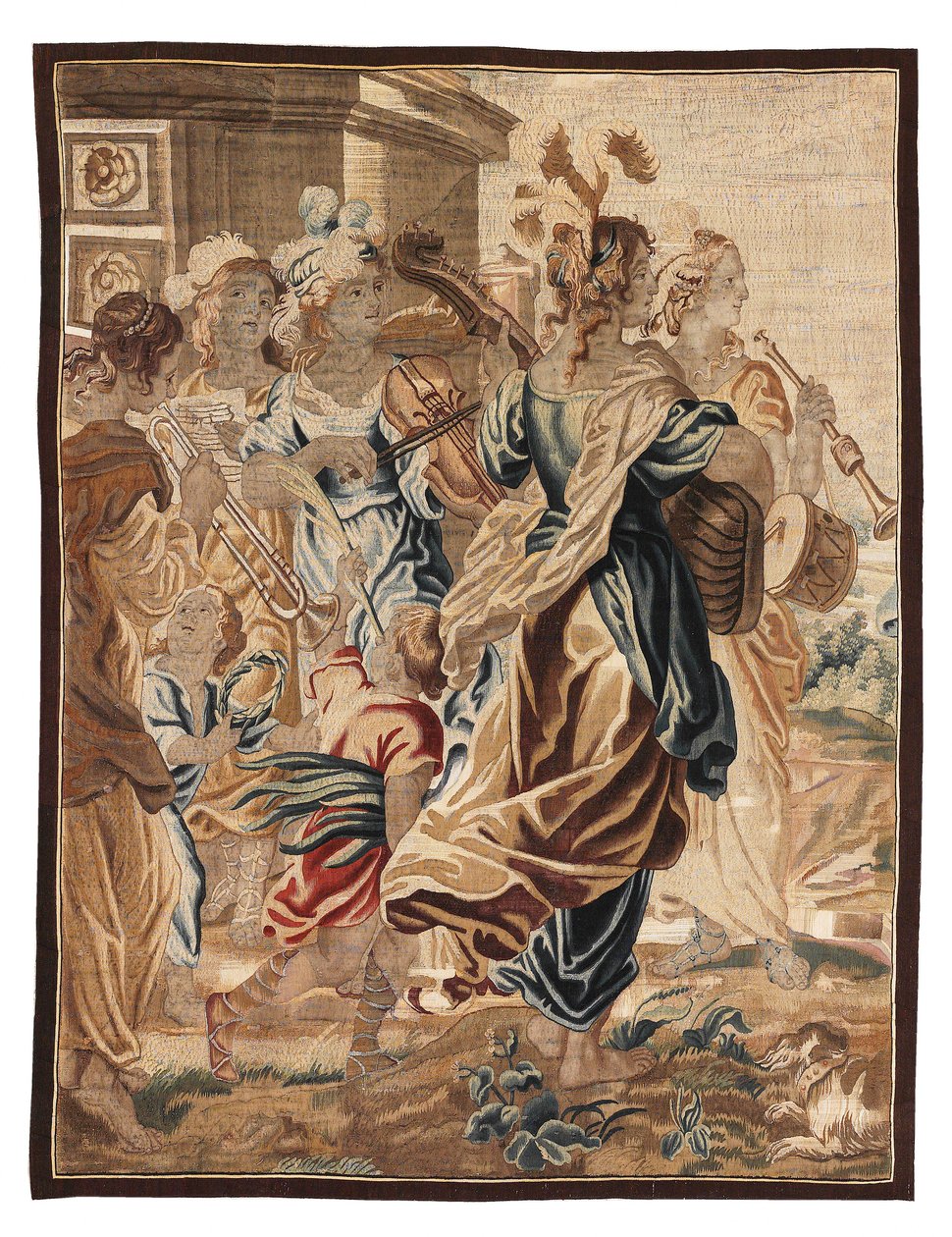Tapisserie (Fragment) - Unbekannt Unbekannt