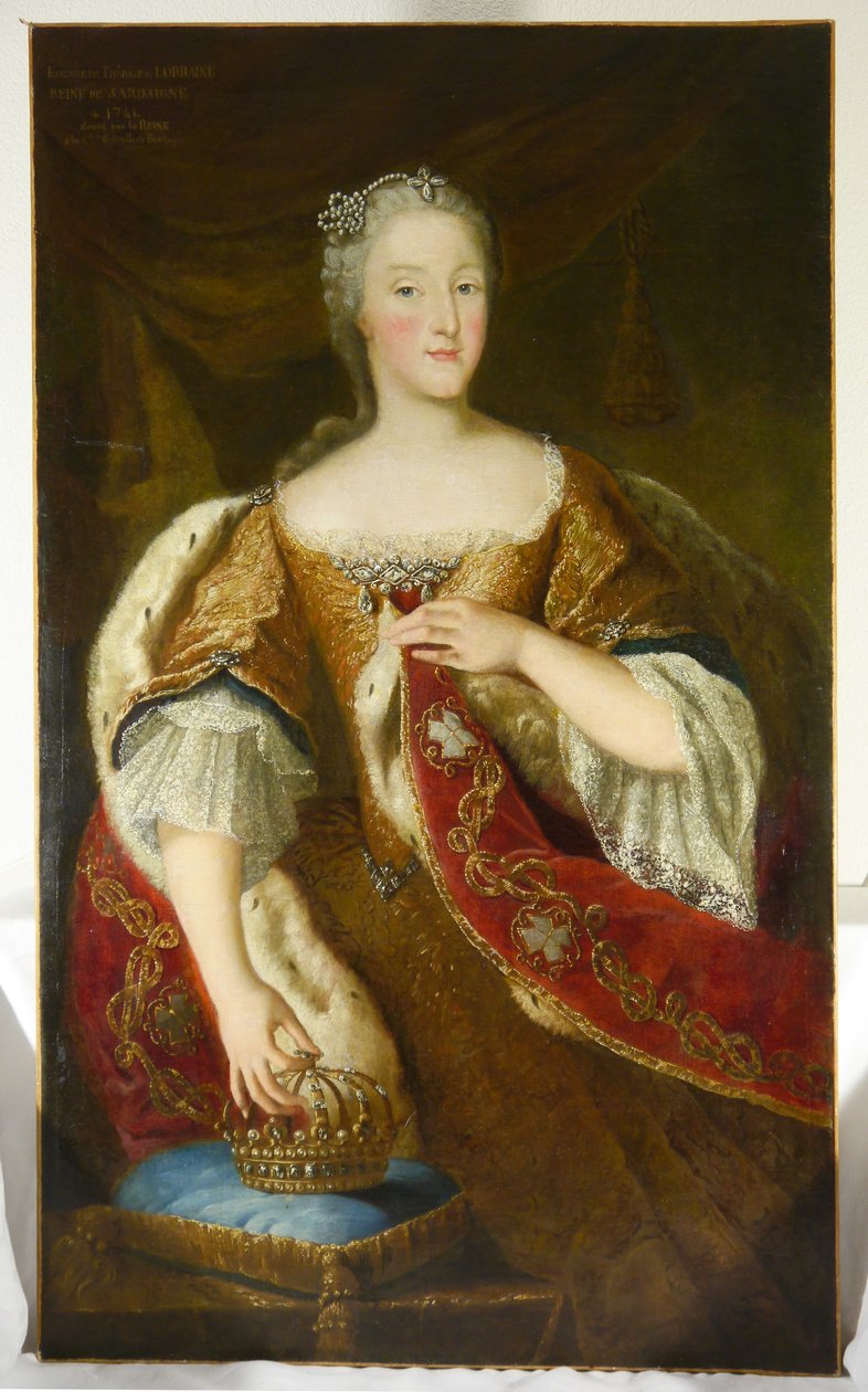 Portrait de la reine Élisabeth Thérèse de Sardaigne - Unbekannt Unbekannt