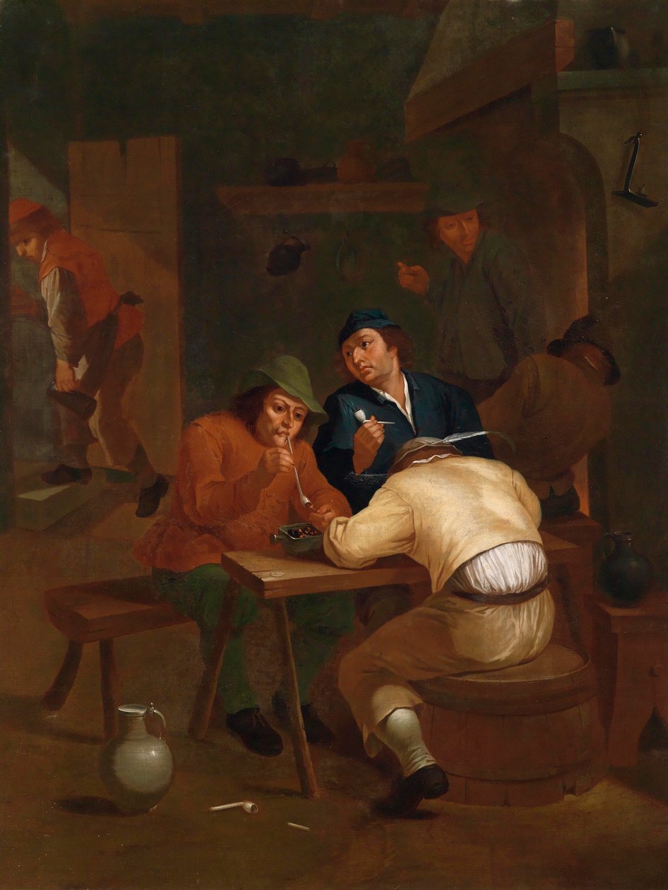 Scène de taverne - Unbekannt Unbekannt