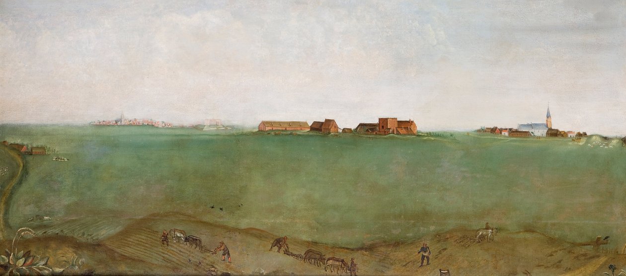 Vue de Mögeltöder et Tønder dans le sud du Jutland - Unbekannt Unbekannt
