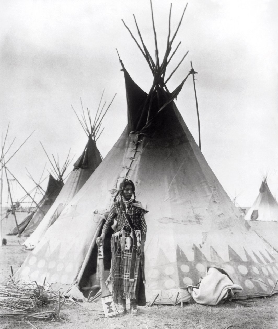 Brave Pied-Noir, près de Calgary, Alberta, 1889 - Unbekannt Unbekannt