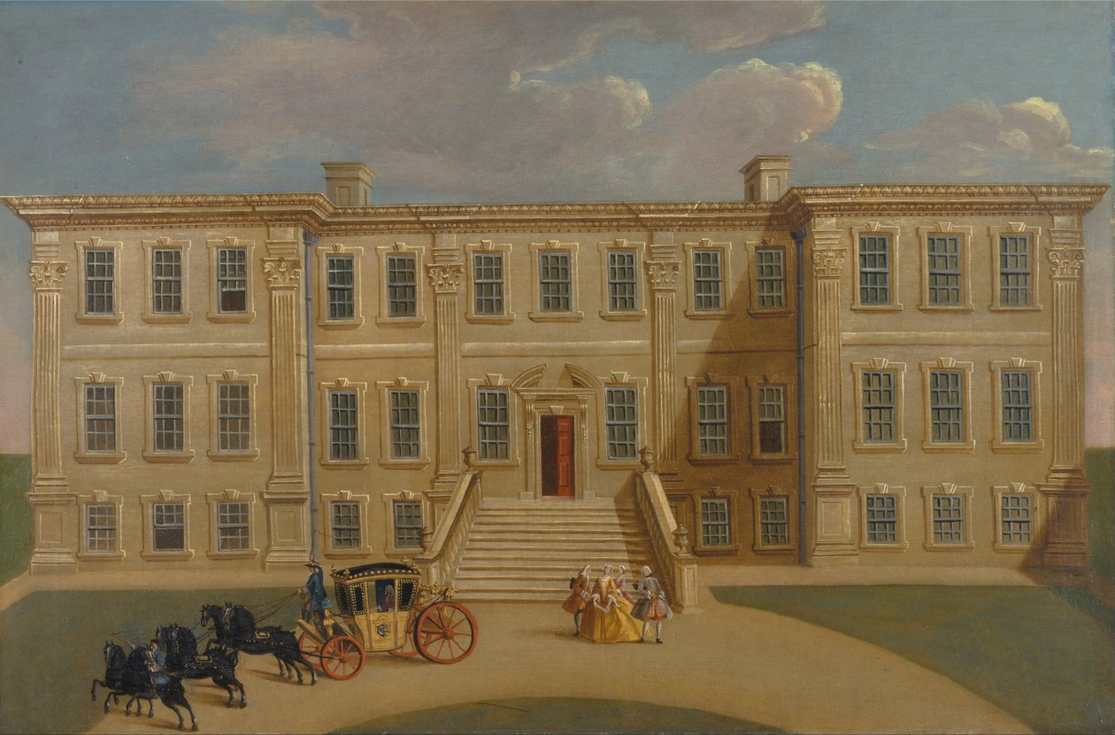 Calke Hall, Derbyshire, la résidence de Sir Henry Harpur, Bt. - Unbekannt Unbekannt