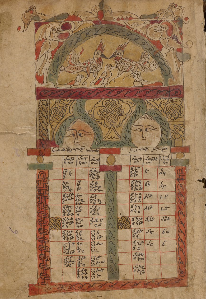 Page de table canonique - Unbekannt Unbekannt
