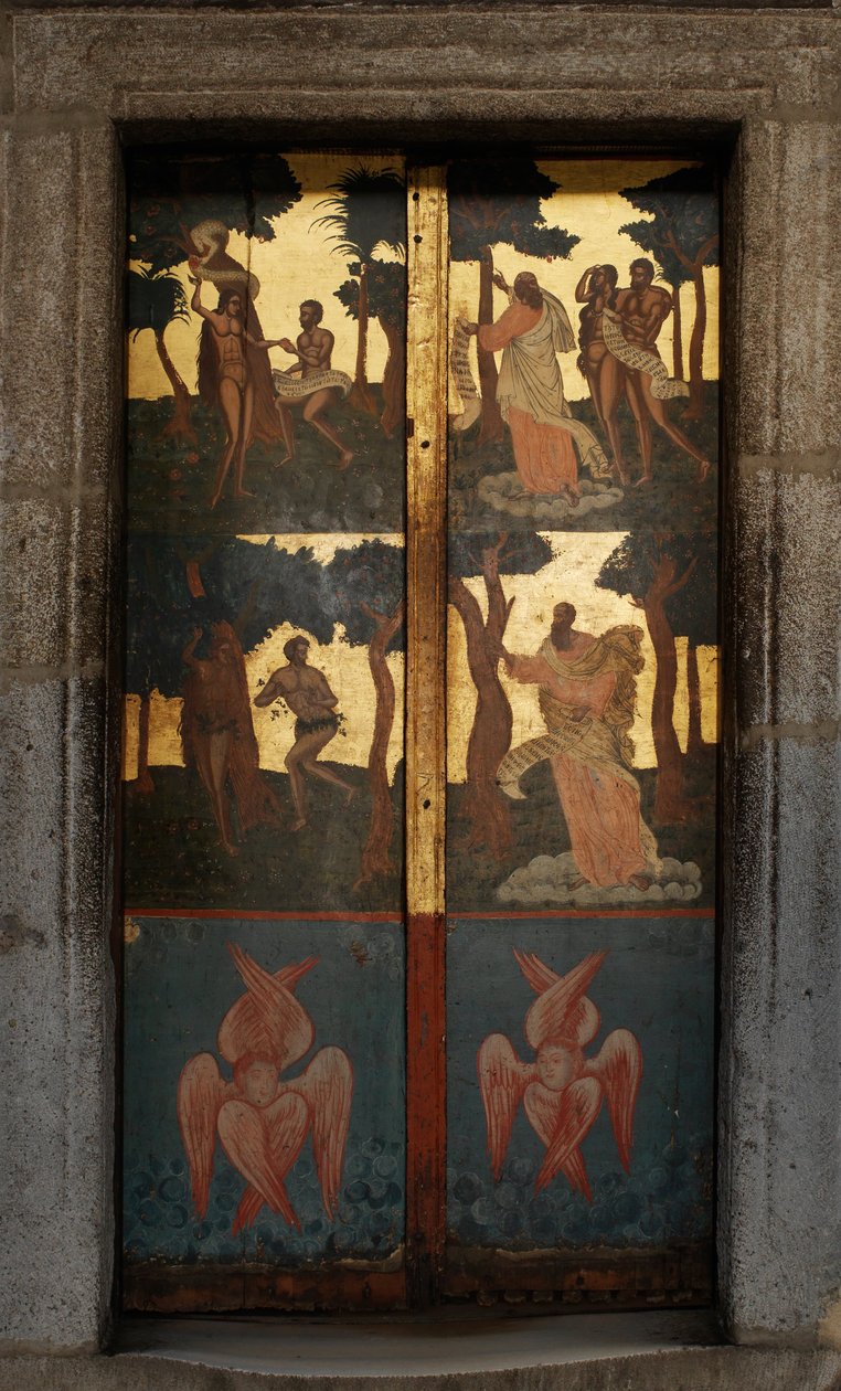 Porte de la Chapelle de Panaghia (la Vierge) - Unbekannt Unbekannt