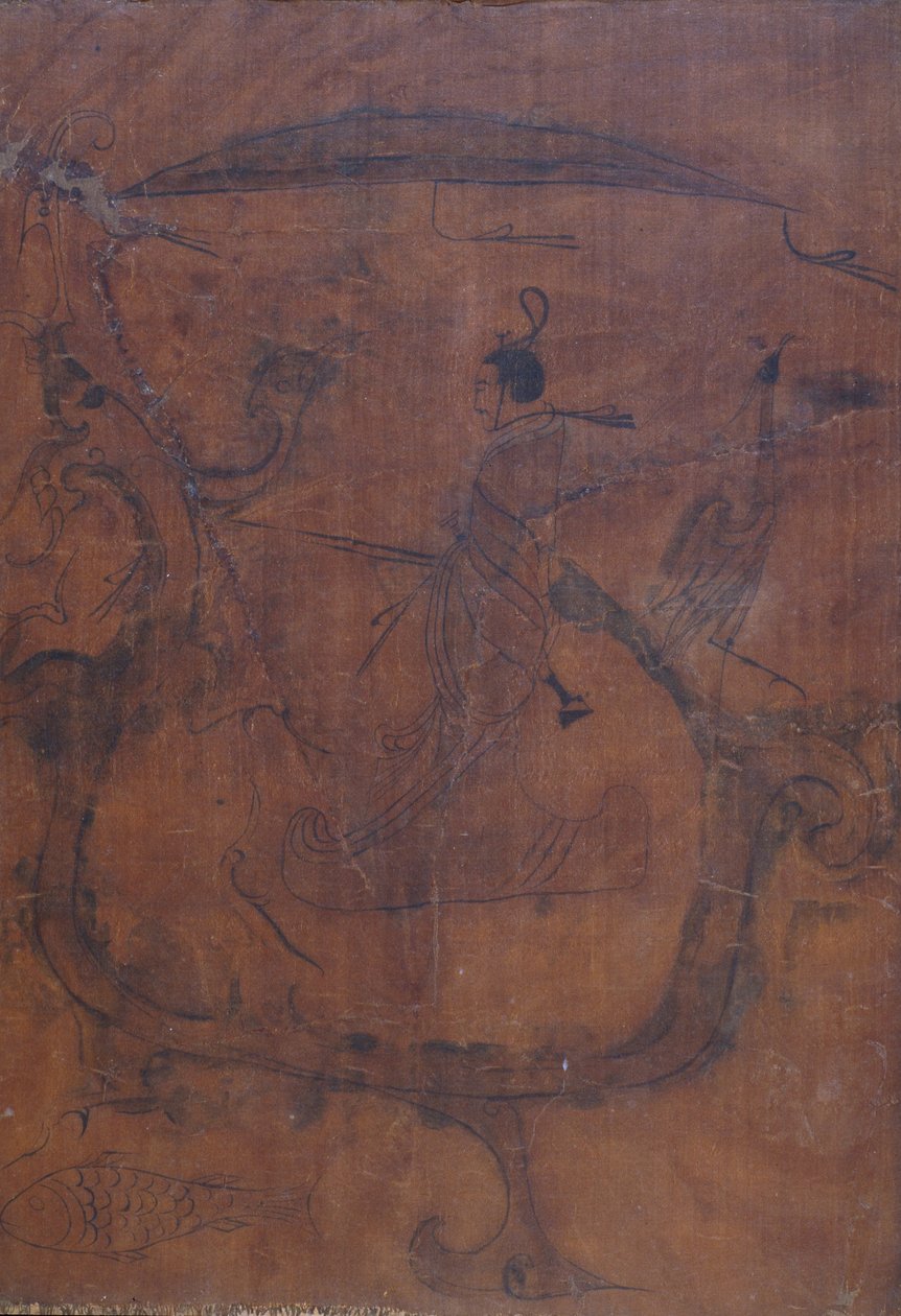 Figure conduisant un dragon - Unbekannt Unbekannt