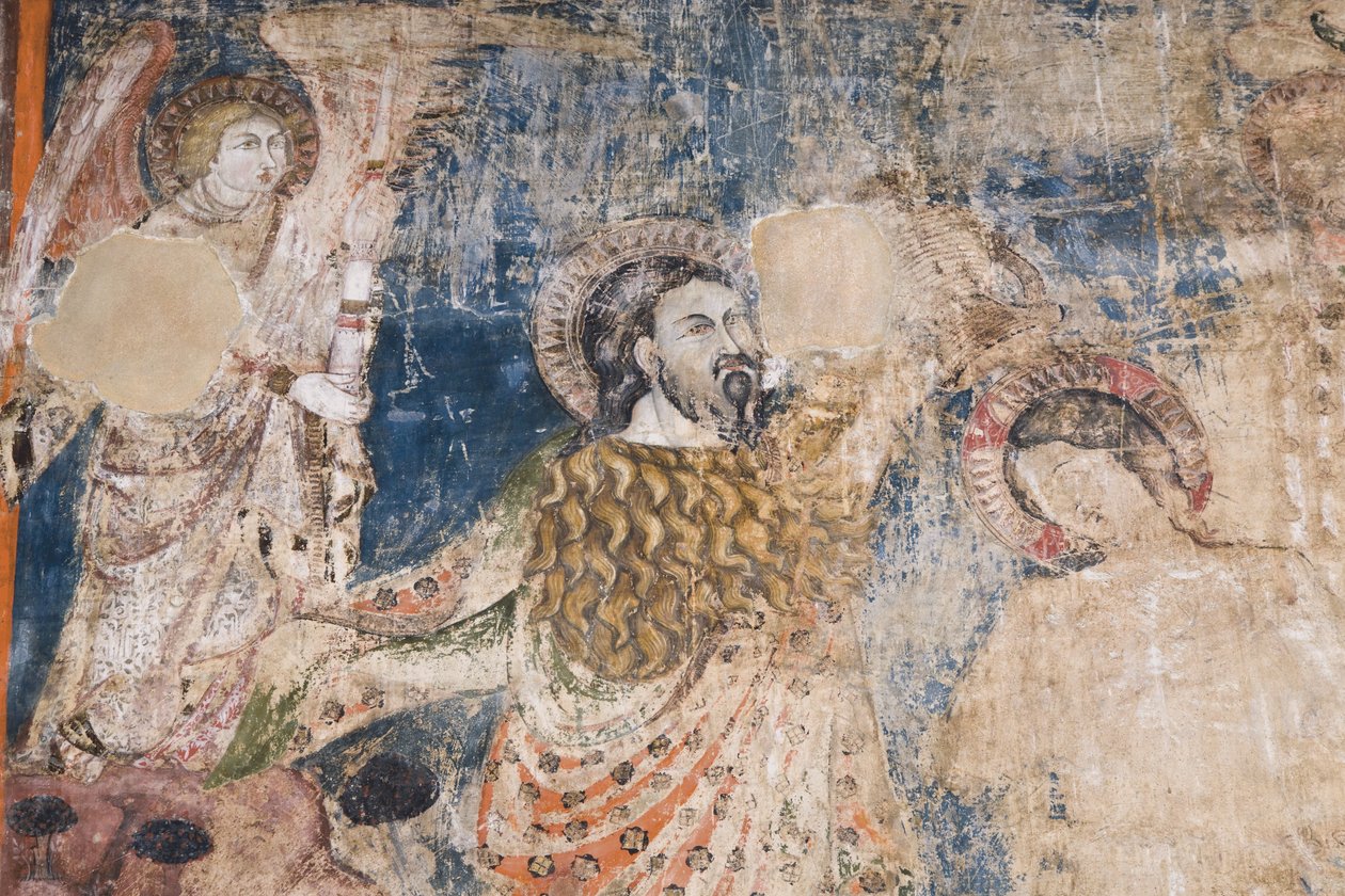 Fresque dans la cathédrale (détail) - Unbekannt Unbekannt
