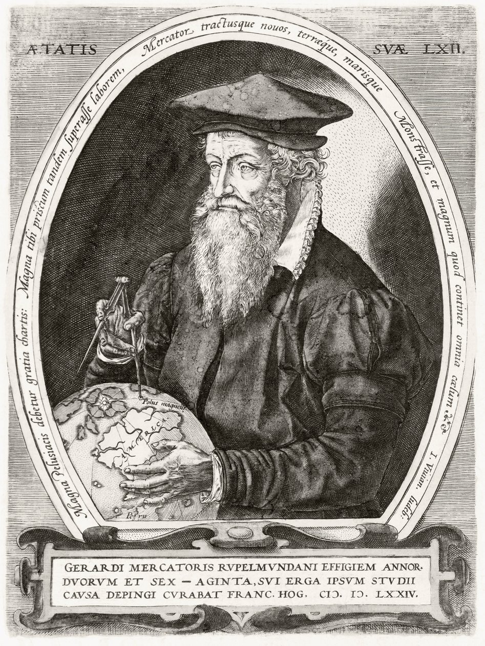 Gerardus Mercator - Unbekannt Unbekannt