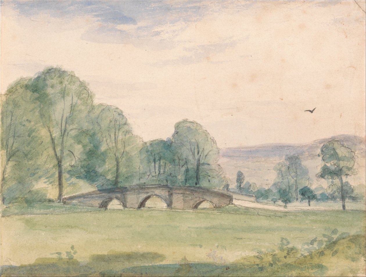 Paysage avec pont - Unbekannt Unbekannt