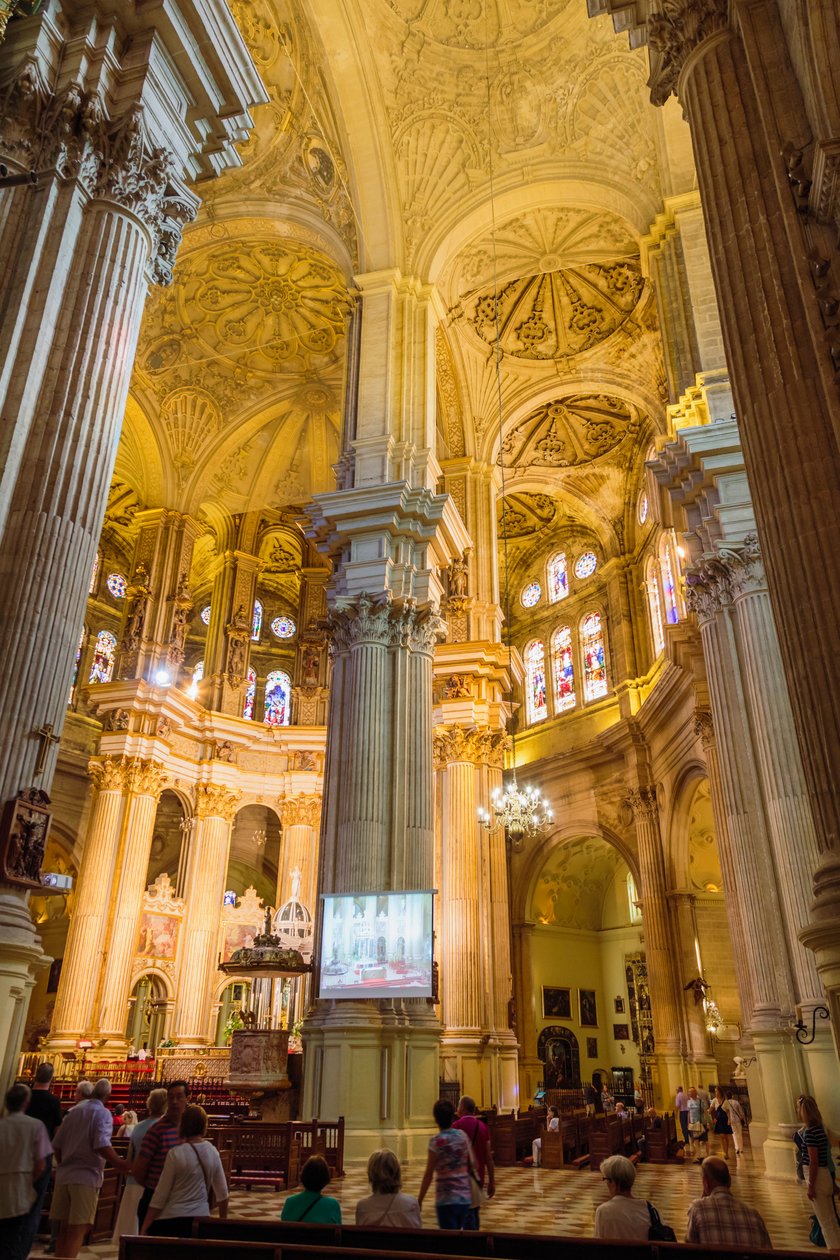 Malaga, Costa del Sol, Espagne. Cathédrale. - Unbekannt Unbekannt