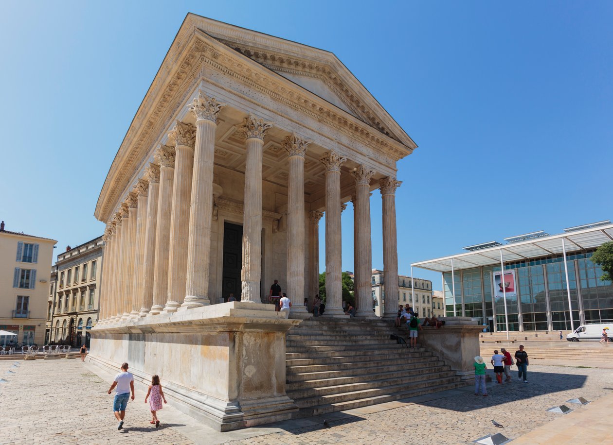 Nîmes, France. Maison Carrée. - Unbekannt Unbekannt
