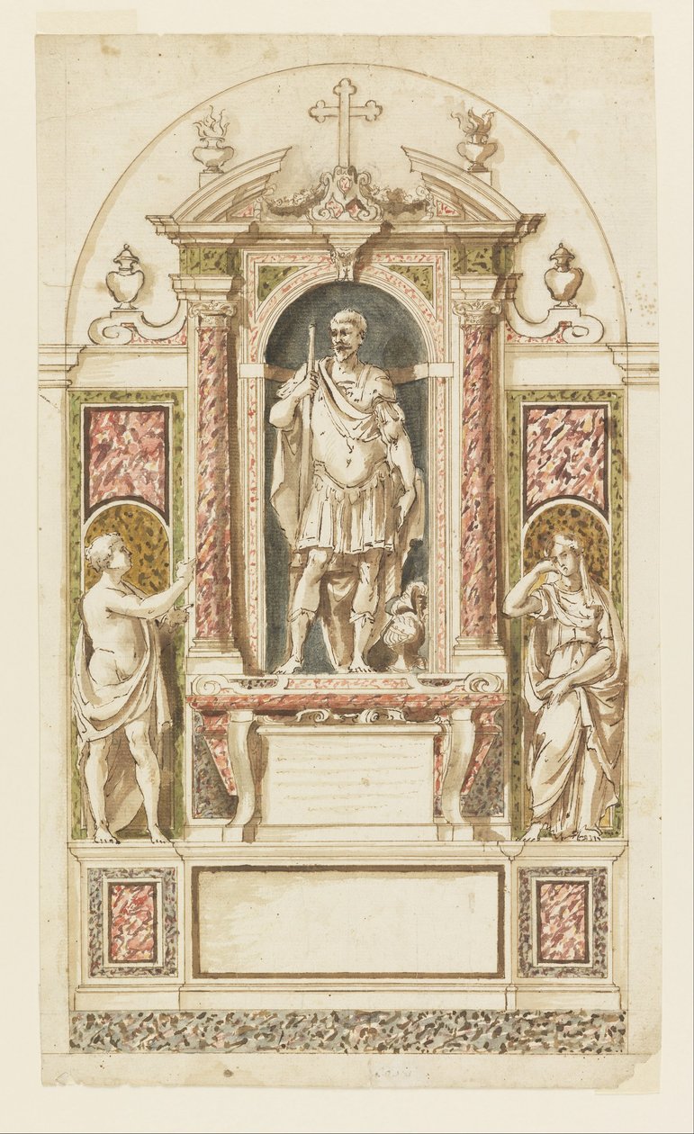Projet pour un monument sépulcral - Unbekannt Unbekannt