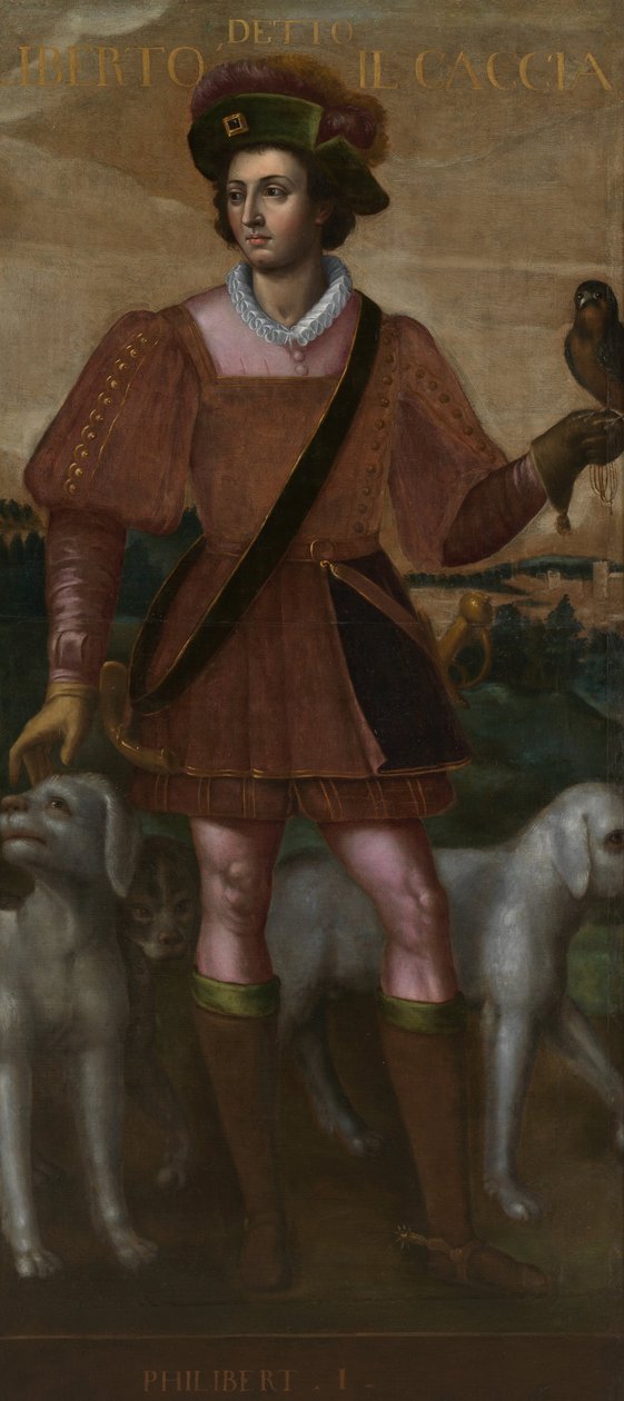 Portrait de Filiberto I le chasseur - Unbekannt Unbekannt