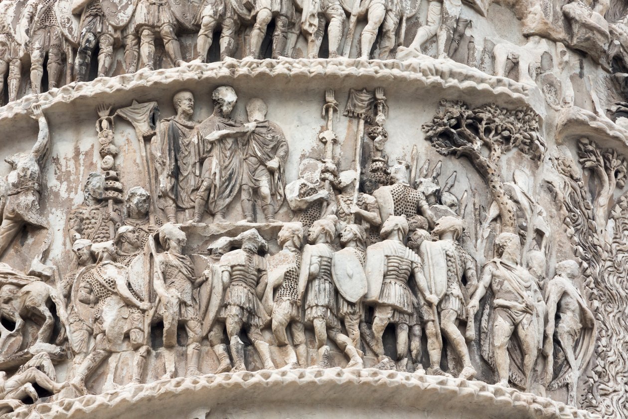 Rome, Italie. Colonne de Trajan - Unbekannt Unbekannt