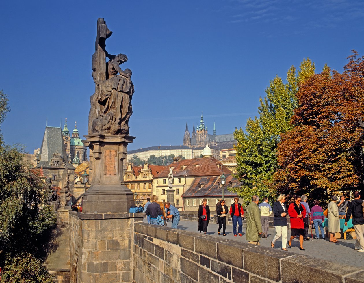 Statue sur le pont Charles - Unbekannt Unbekannt