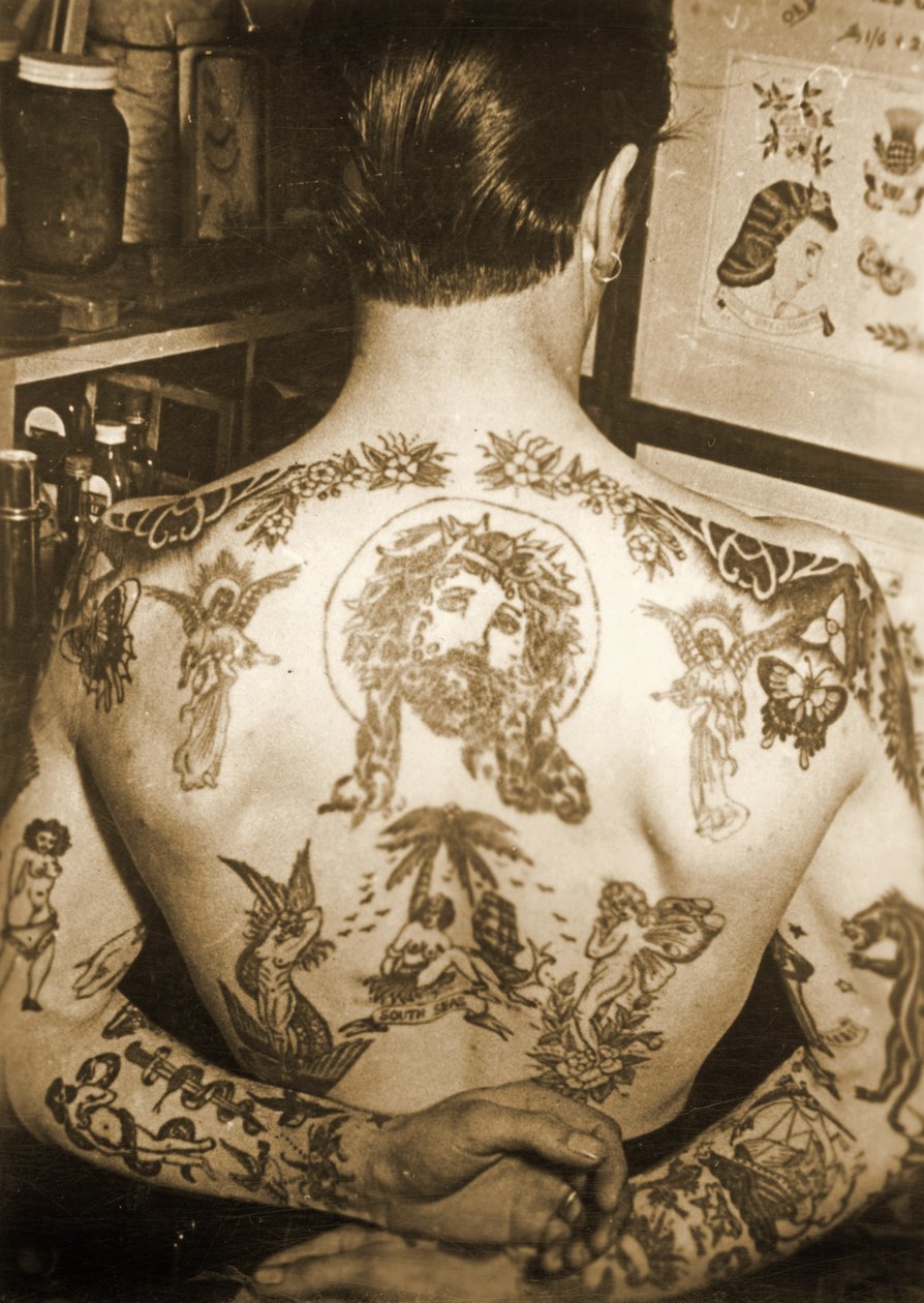 Homme tatoué - Unbekannt Unbekannt