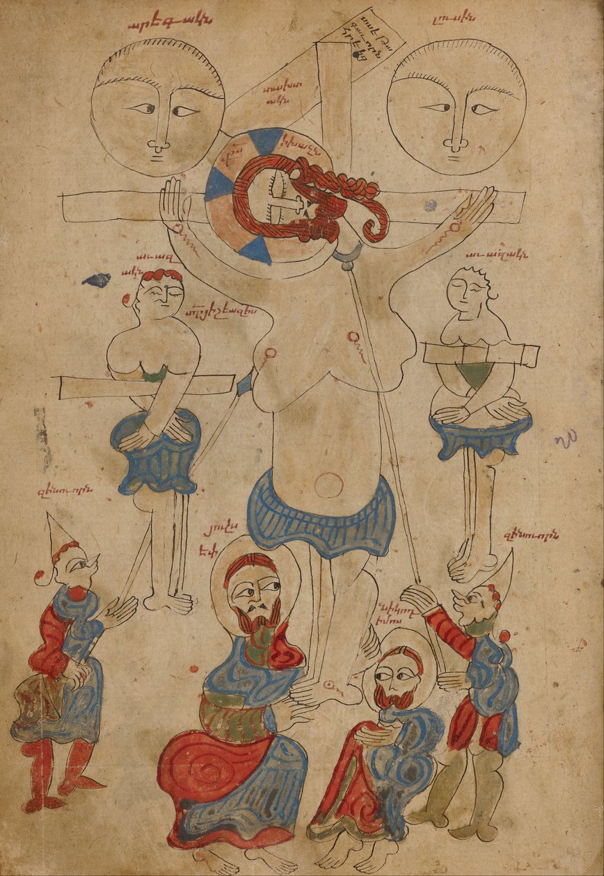 La crucifixion et la déposition - Unbekannt Unbekannt