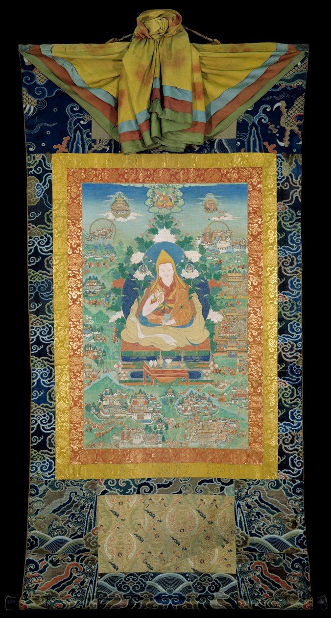 La descente du cinquième Dalaï Lama des Terres Pures - Unbekannt Unbekannt