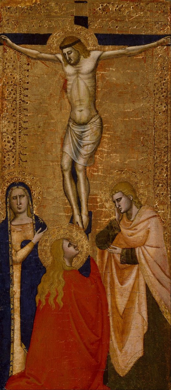 Christ en croix avec la Vierge, Saint Jean et Sainte Marie Madeleine - Unbekannt Unbekannt