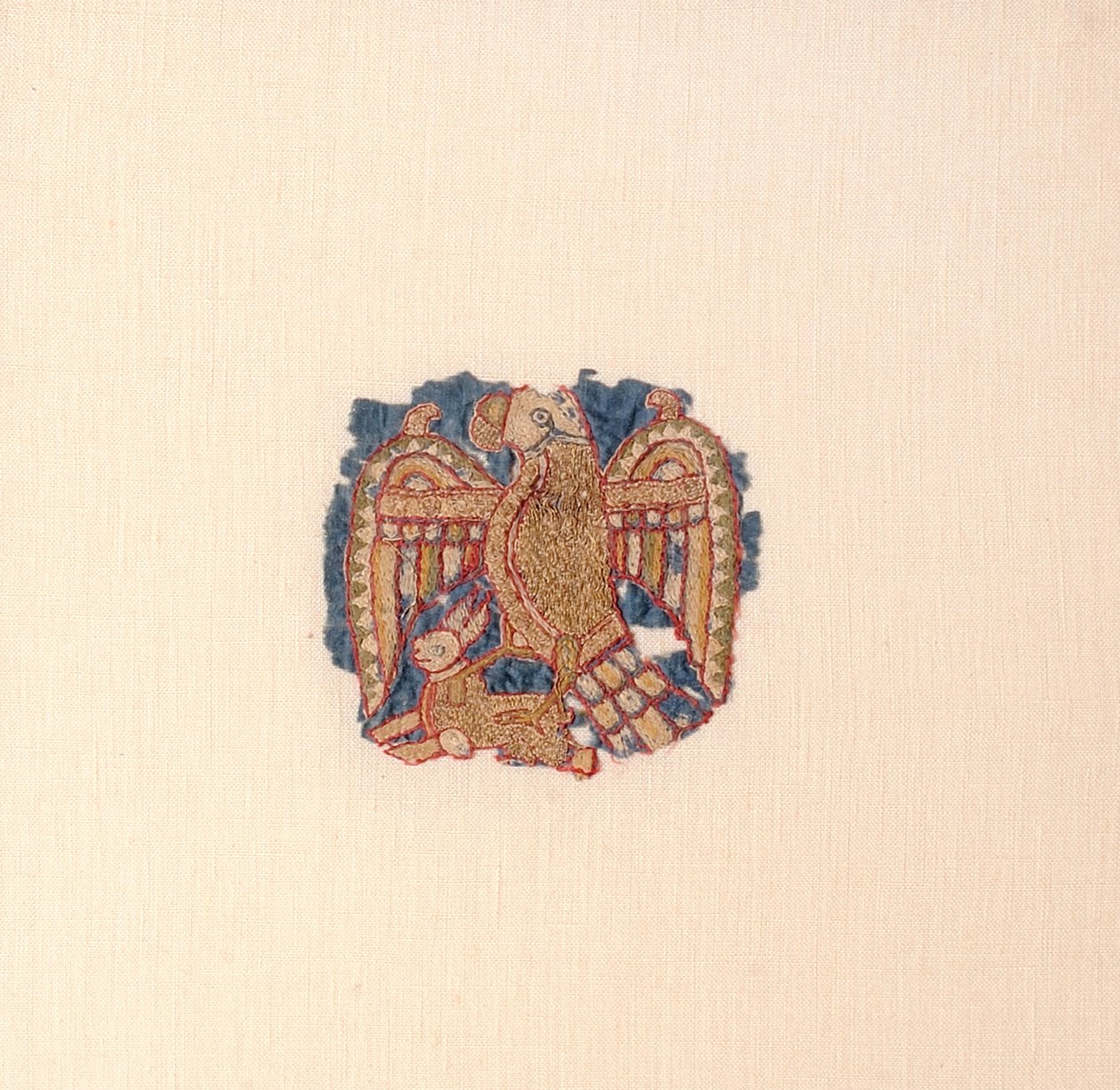 Fragment de soie brodée - Unbekannt Unbekannt