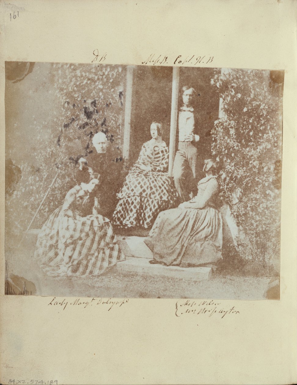 Portrait de groupe incluant Sir David Brewster et quatre autres - Unbekannt Unbekannt