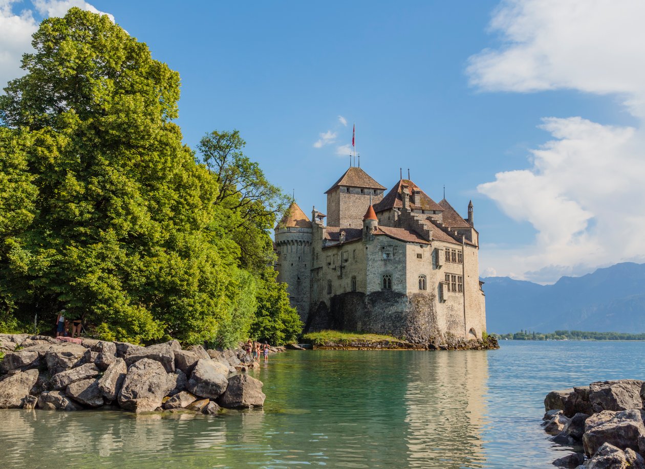 Veytaux, Suisse. Château de Chillon. - Unbekannt Unbekannt