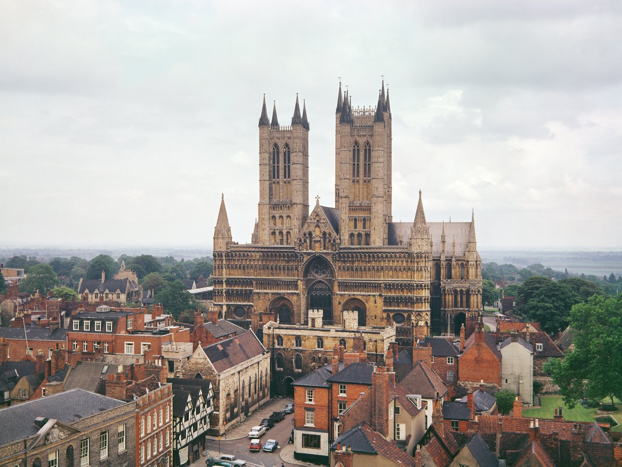 Vue de la cathédrale de Lincoln - Unbekannt Unbekannt