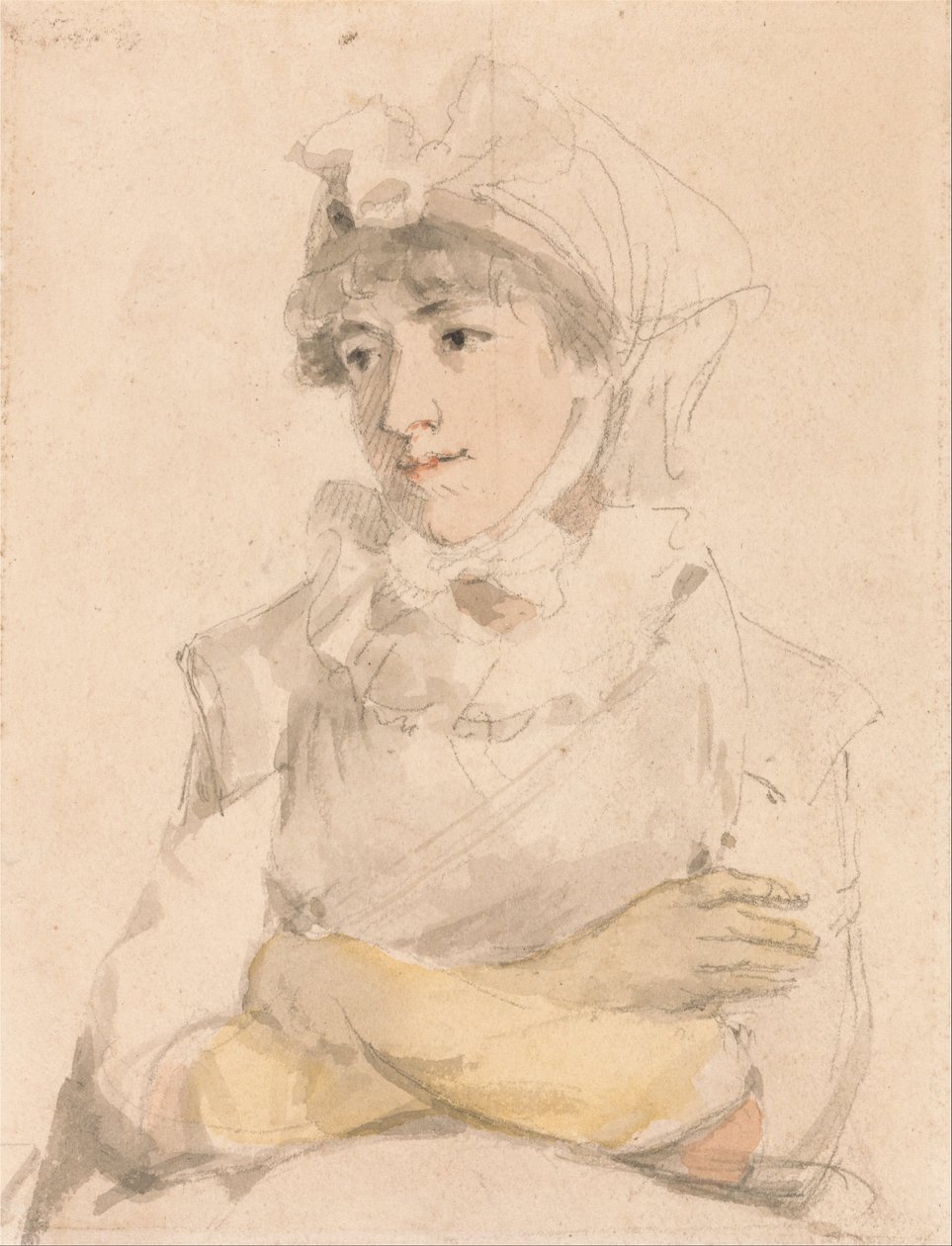 Femme aux bras croisés - Unbekannt Unbekannt
