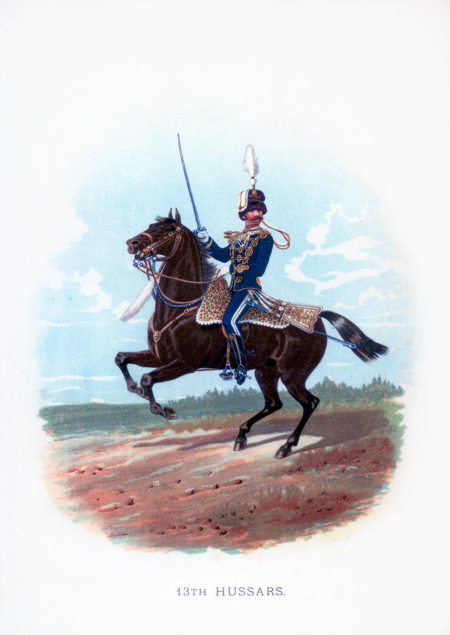 13e Hussards, 1889 - Unbekannt