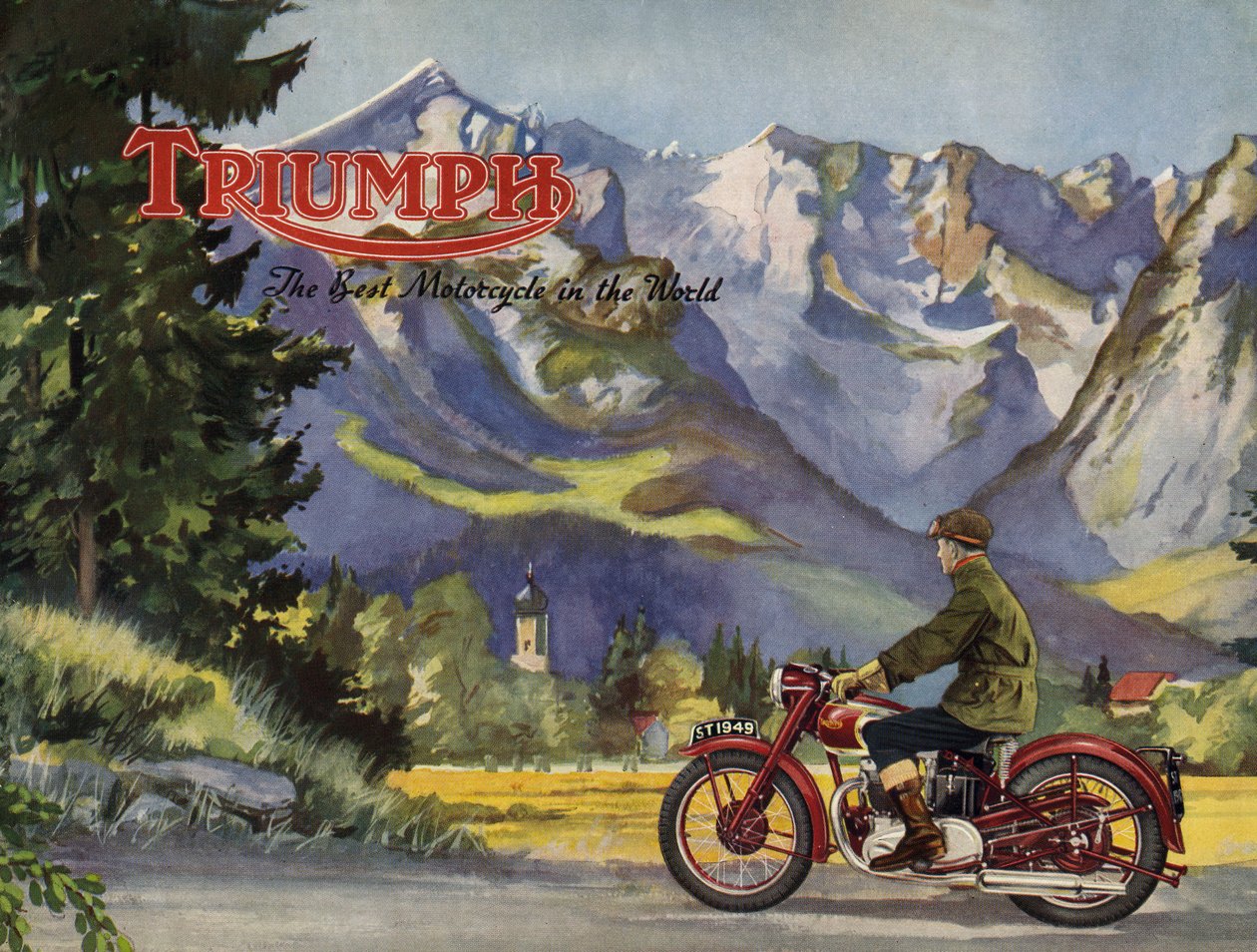 Brochure Triumph 5T Speed Twin, 1948 - Unbekannt