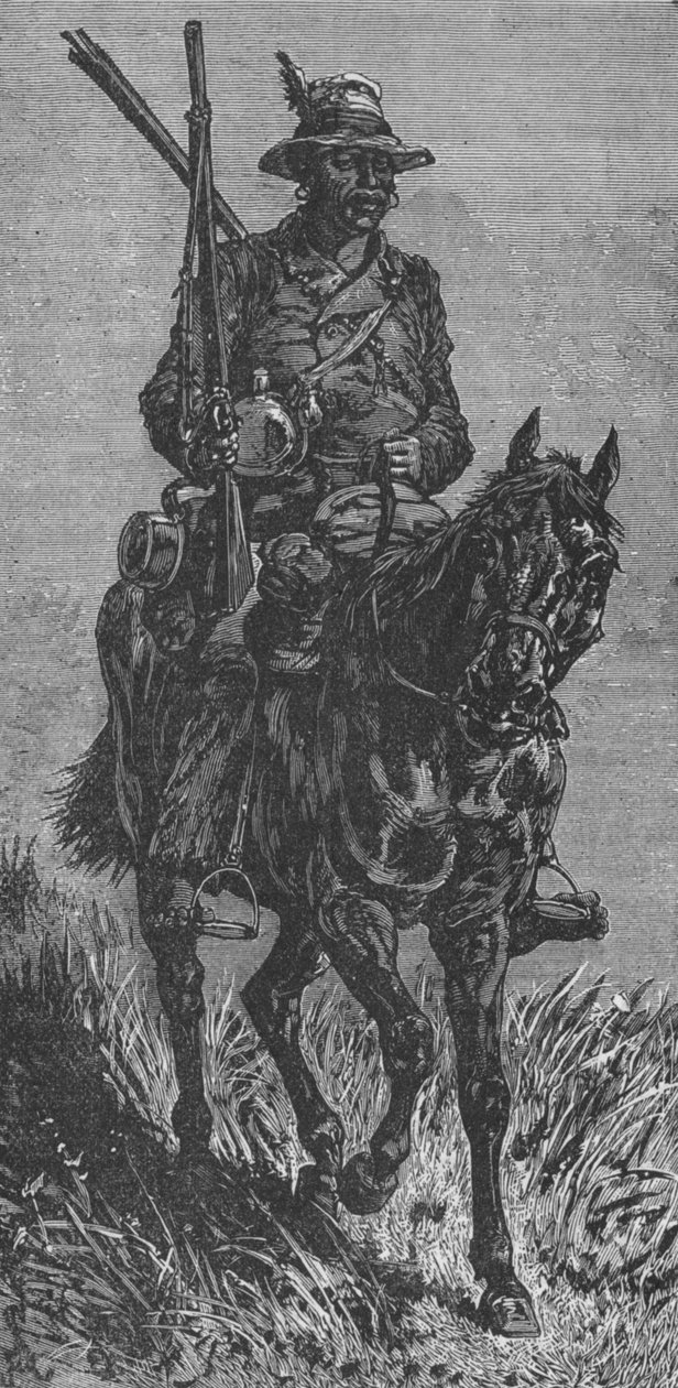 Un éclaireur basuto, vers 1880 - Unbekannt