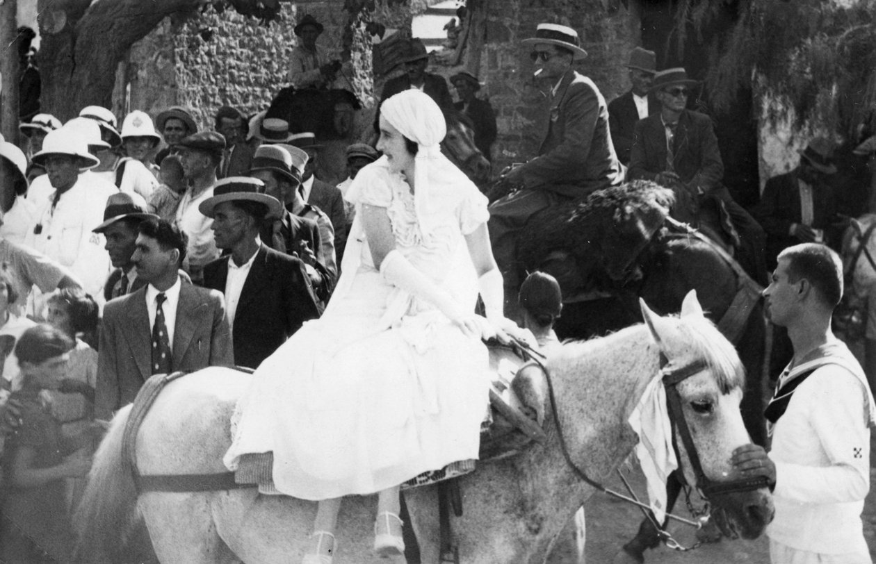 Un mariage de marins grecs, Pylos, Grèce, 1938 - Unbekannt