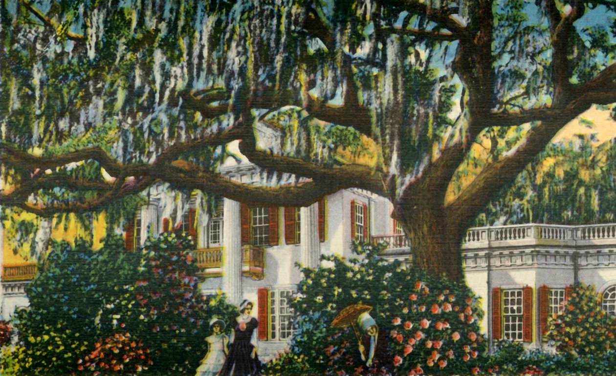 Un manoir dans les Carolines, 1942 - Unbekannt
