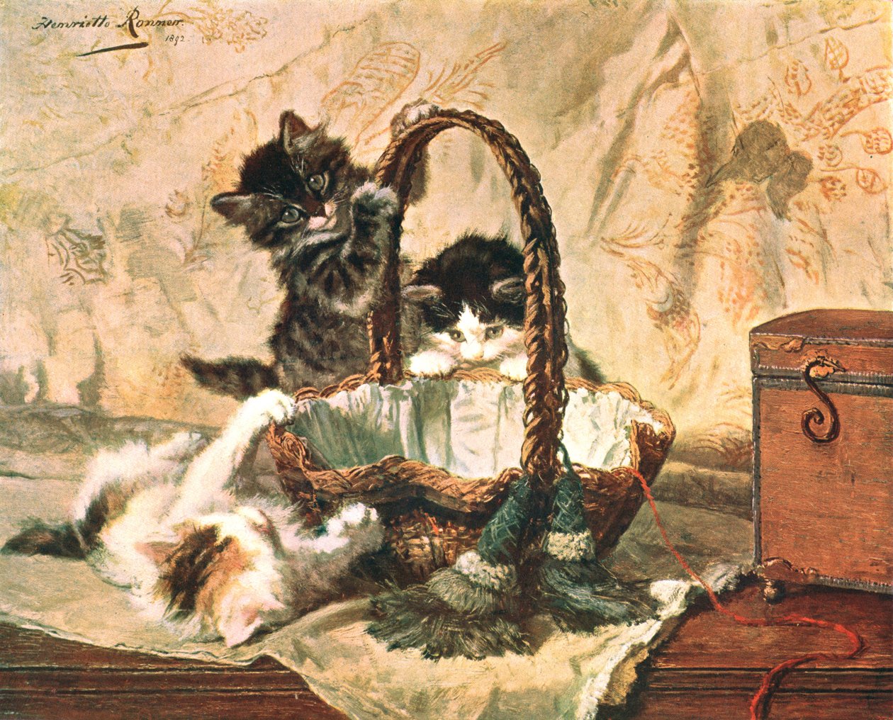 Une fête joyeuse, 1892, vers 1902 - Unbekannt