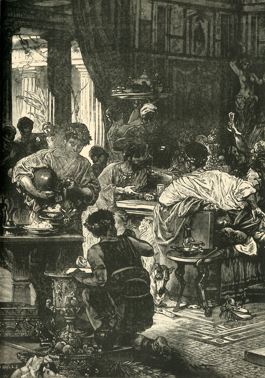 Un banquet romain, 1890 - Unbekannt