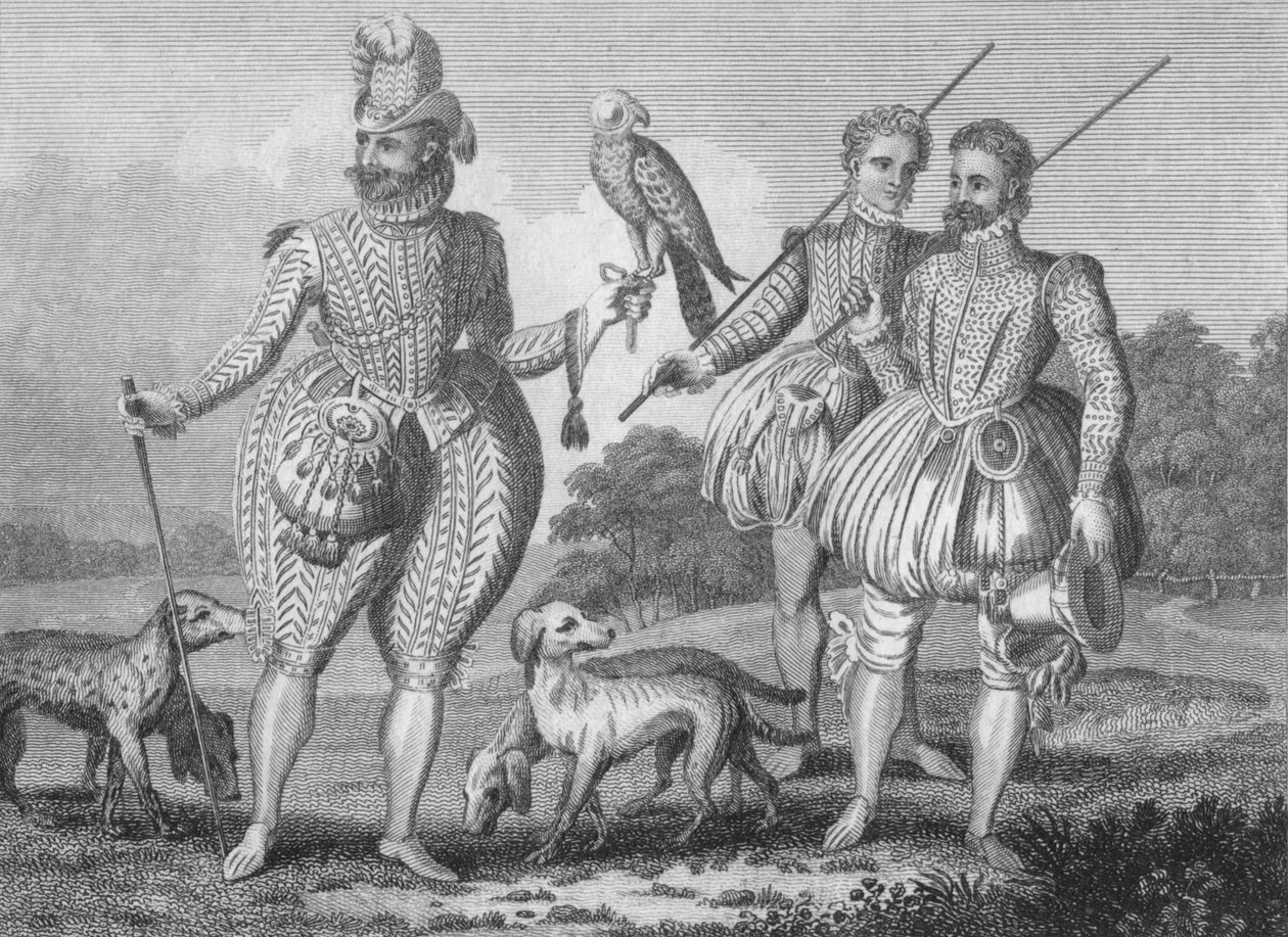 Un sportif du 16e siècle, vers 1798 - Unbekannt